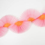 Meri Meri Pink Honeycomb Fan Garland