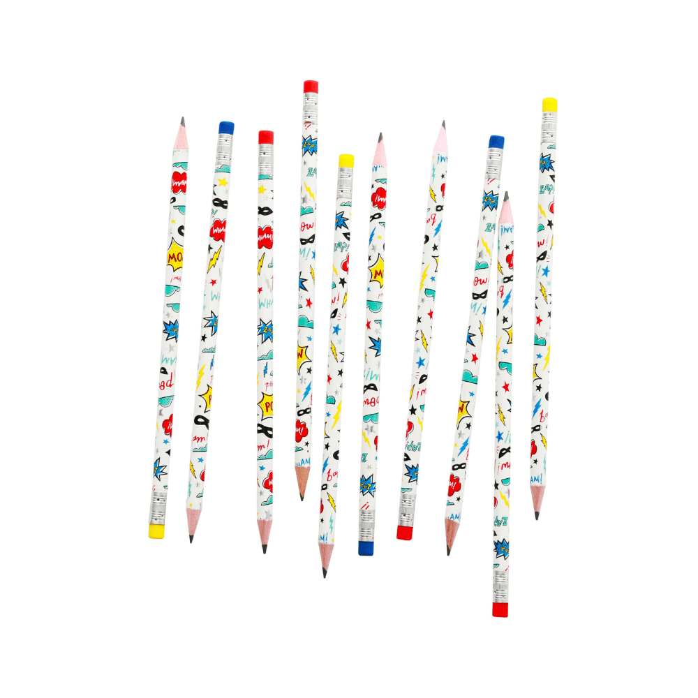 Superhero Pencil Set, Daydream Society