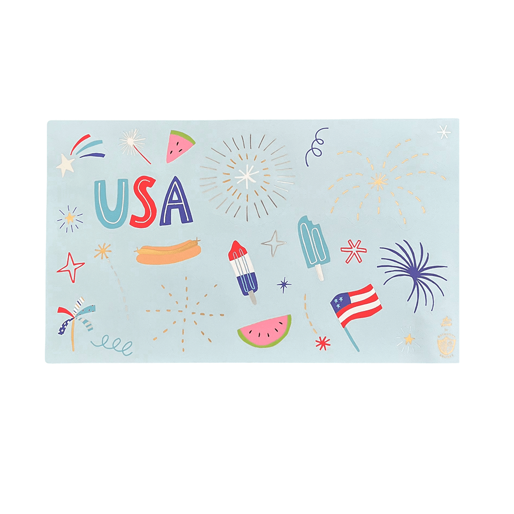 u.s. of yay sticker set by daydream society