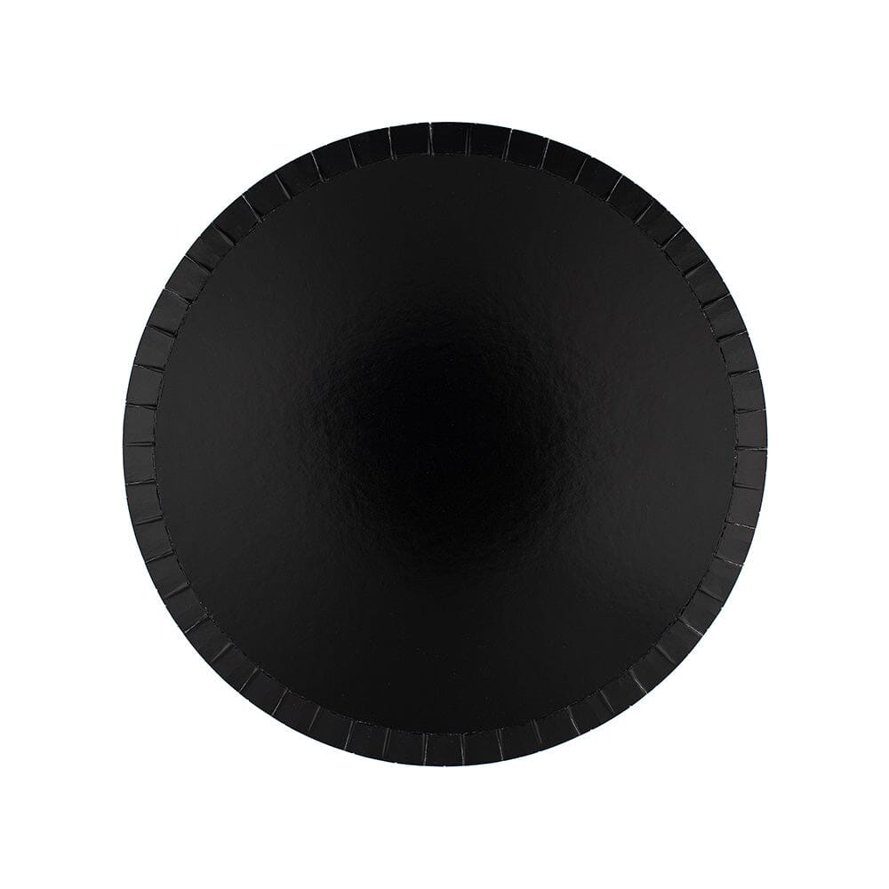 Shades Onyx Dessert Plates