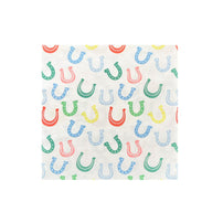 Wild West Horseshoe Print Petite Napkins - Shopsweetluluss