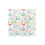 Wild West Horseshoe Print Petite Napkins