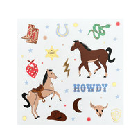 Wild West Cowboy Sticker Set - Shopsweetluluss