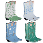 Yeehaw Large "Boot" Plates, Daydream Society