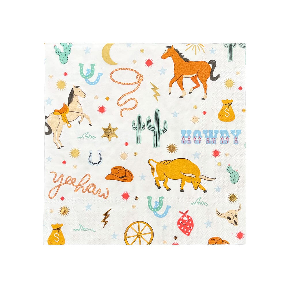Wild West Cowboy Napkins