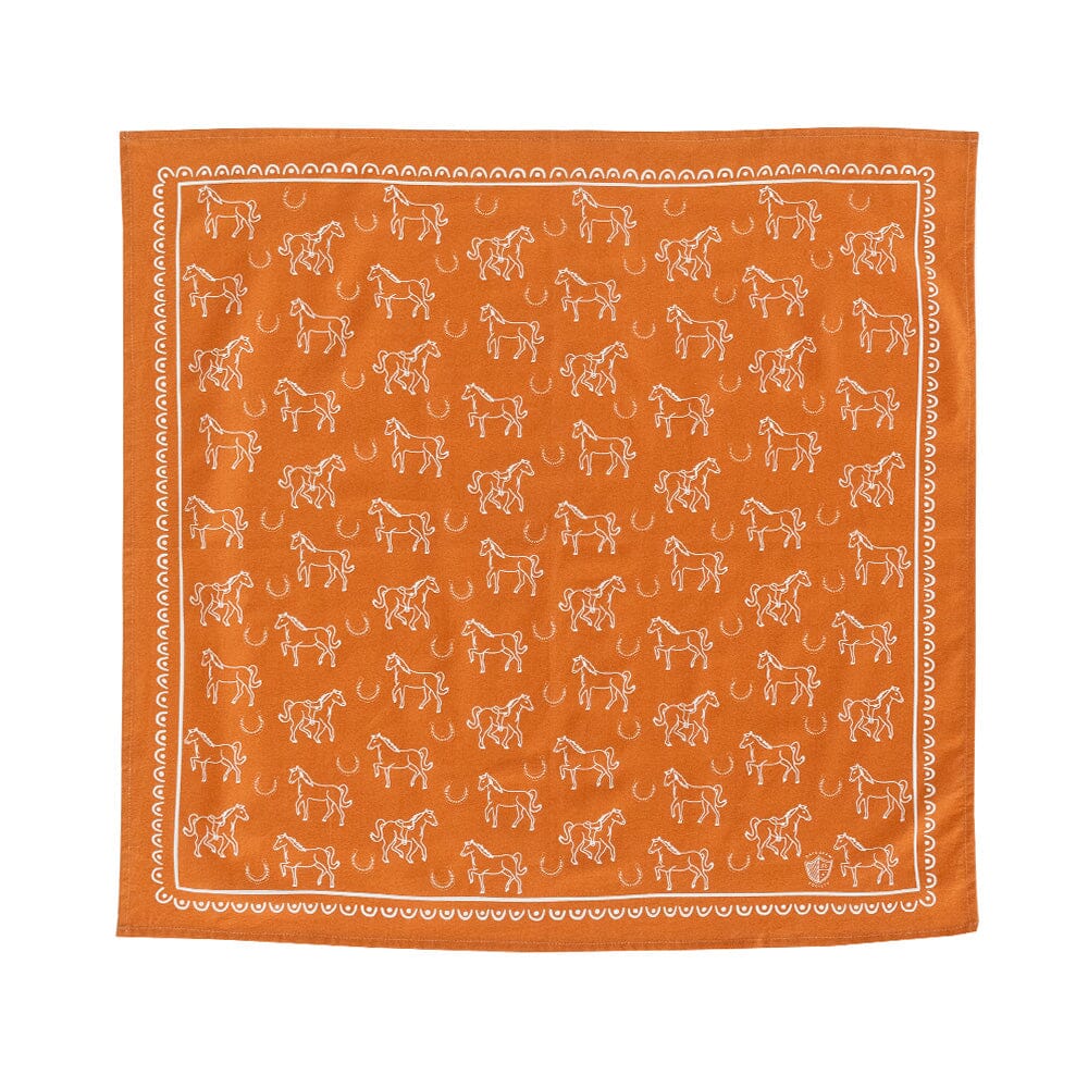 Horse Print Cowboy Bandana