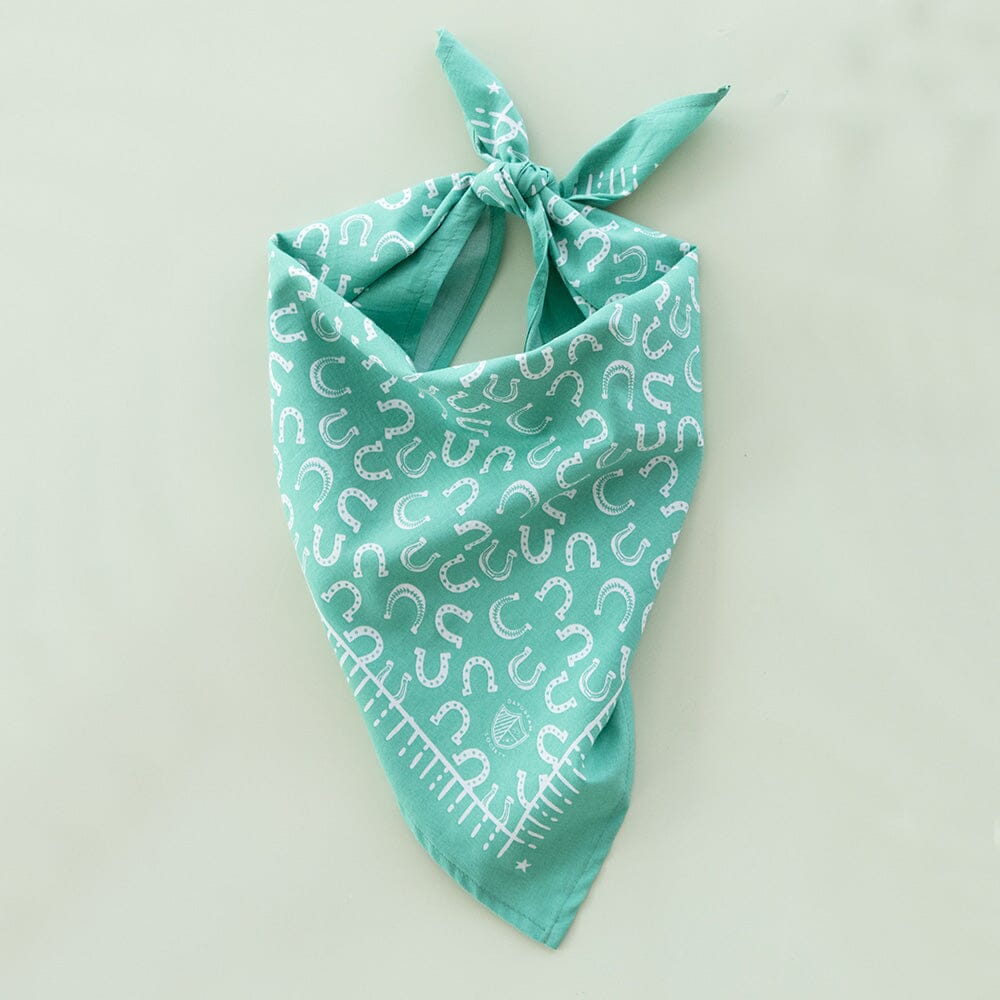 Horseshoe Print Cowboy Bandana