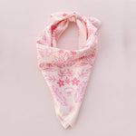 Pink Floral Cowgirl Bandana