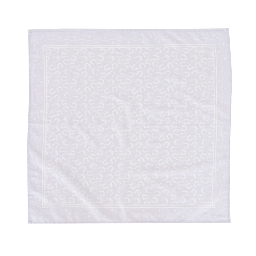 Horseshoe Print Cowgirl Bandana