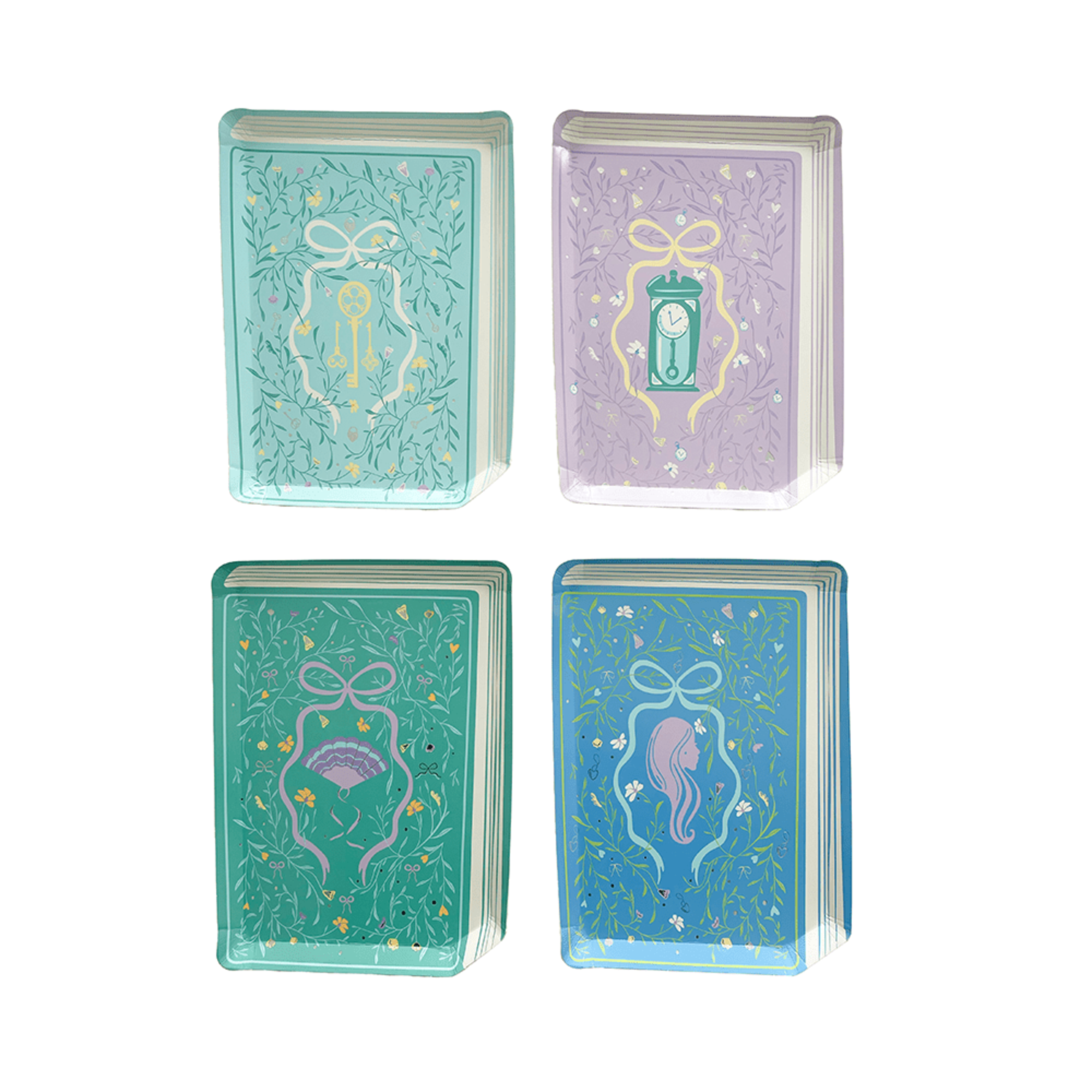 Book Club Die Cut Book Cover Plates, Jollity & Co.