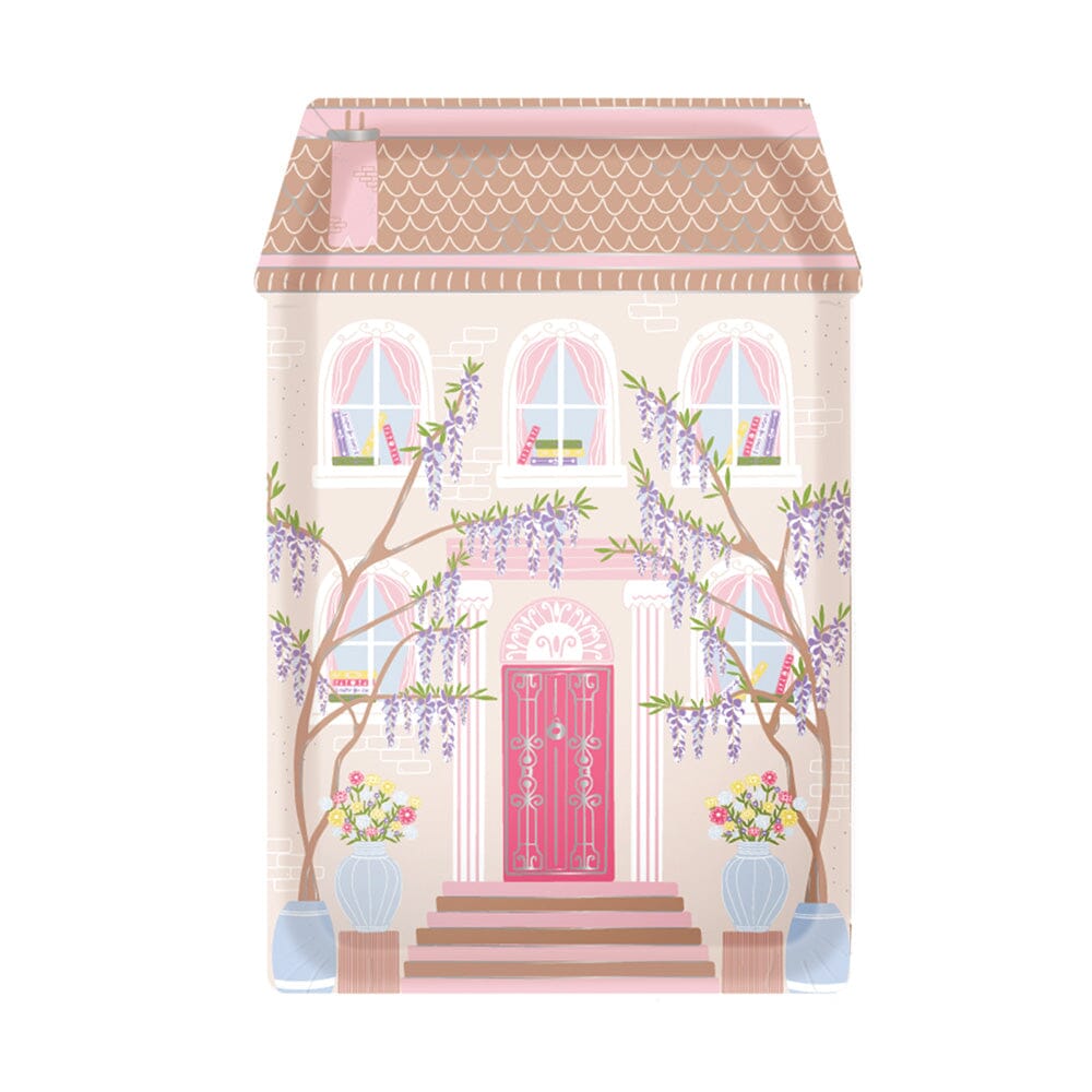 Book Club House Die-Cut Dinner Plates, Jollity & Co.
