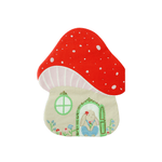 Bunnies In The Garden Mushroom House Large Napkins, Daydream Society