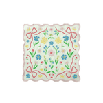 Bunnies In The Garden Pink Floral Petite Napkins, Daydream Society