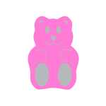 Gummy Bears Die-Cut Dessert Plates, Jollity & Co.