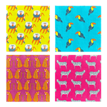 Jungle Animals Cocktail Napkins, Shopsweetluluss