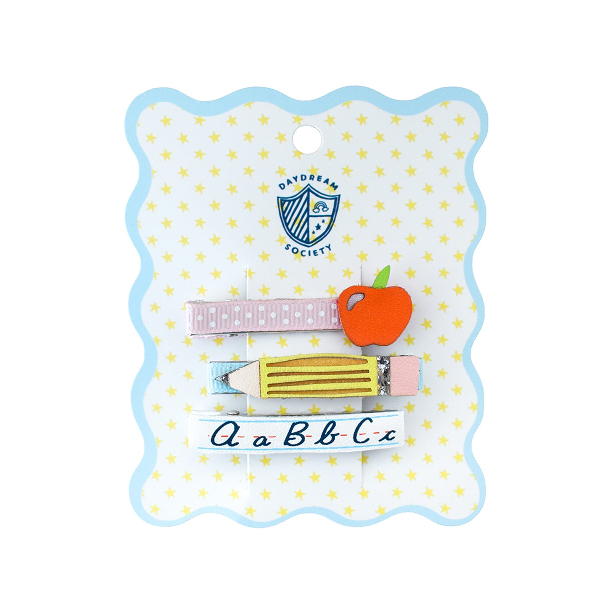 Smarty Pants ABC Hair Bar Clip Set, Daydream Society
