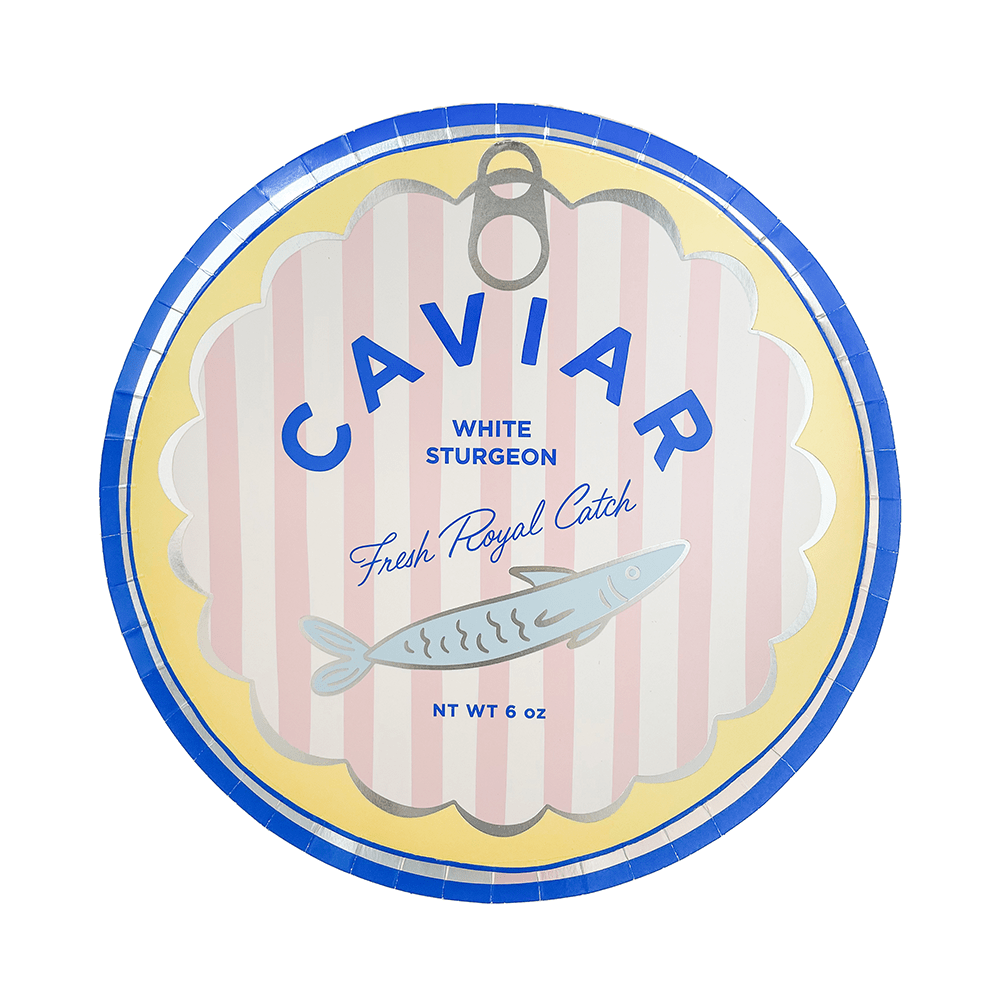 Le Dinner Caviar Can Dinner Plates, Jollity & Co