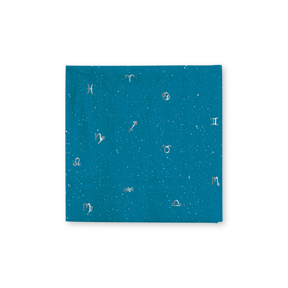 Zodiac Cocktail Napkins, Jollity & Co