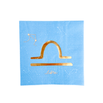 Zodiac Libra Large Napkins, Jollity & Co