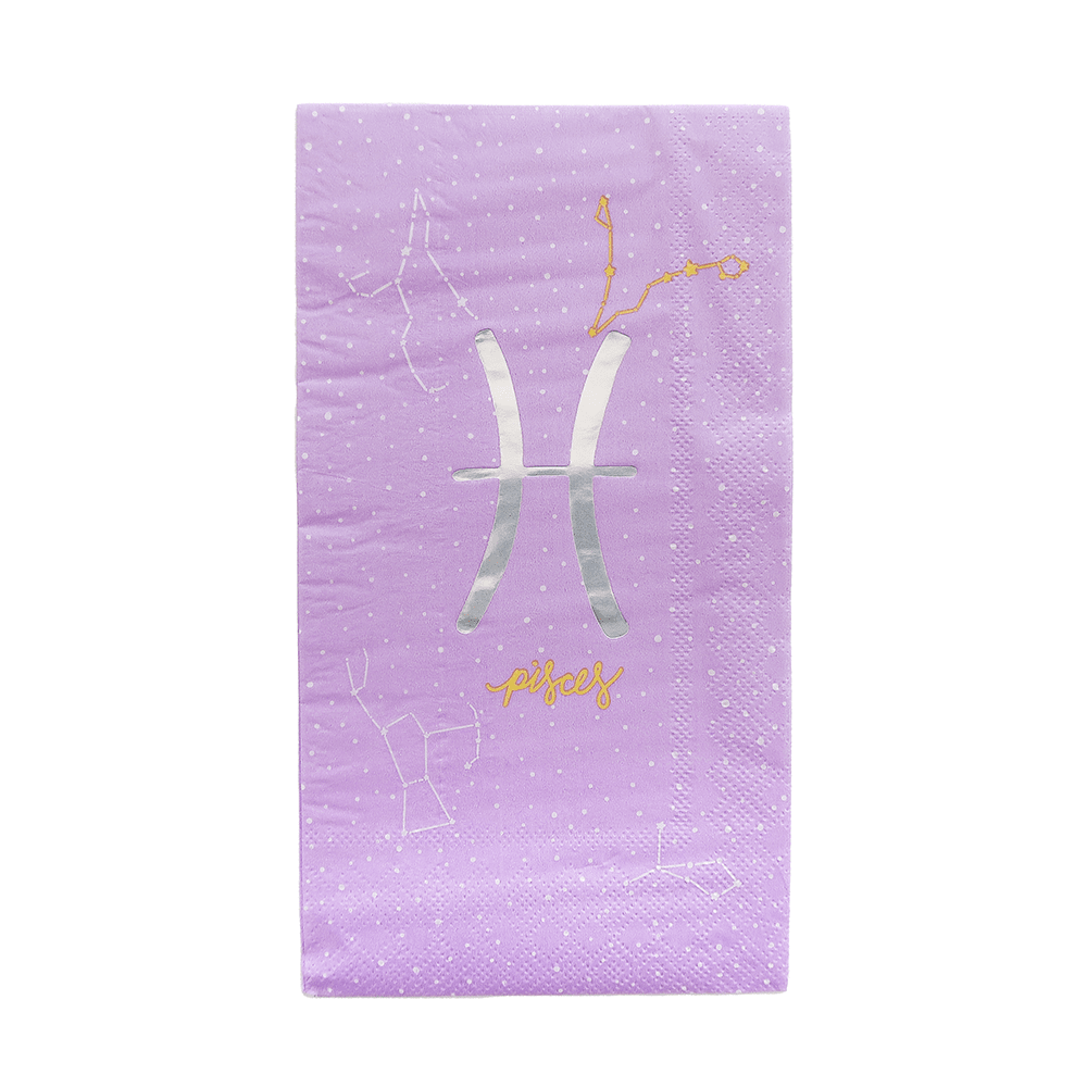 Zodiac Pisces Guest Napkins, Jollity & Co