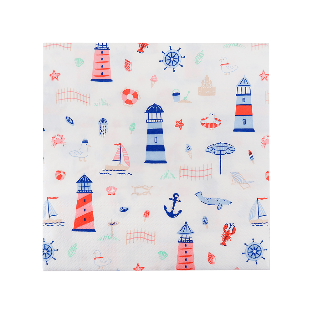Seaside Large Napkins, Daydream Society