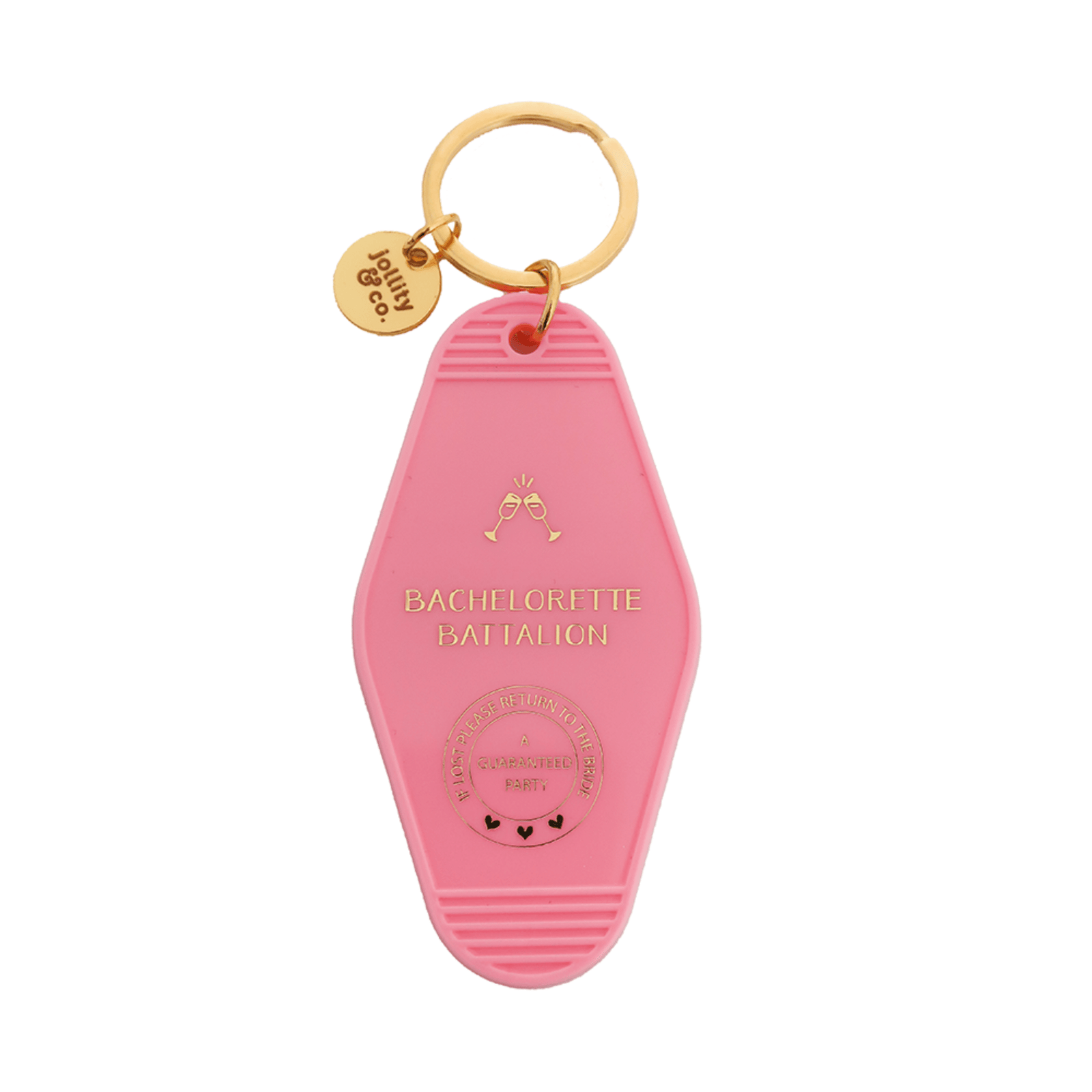 Camp Bachelorette Bachelorette Battalion Keychain, Jollity & Co