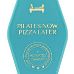 Giftables Pilates Now Pizza Later Keychain, Jollity & Co