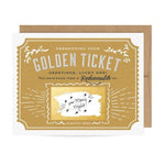 Scratch-off Golden Ticket Birthday Card, Shopsweetluluss