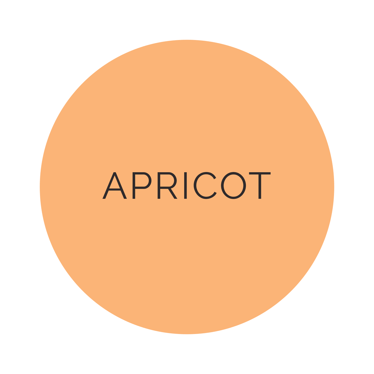 Shades Apricot Dessert Plates