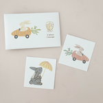 Bunnies In The Garden Temporary Tattoos