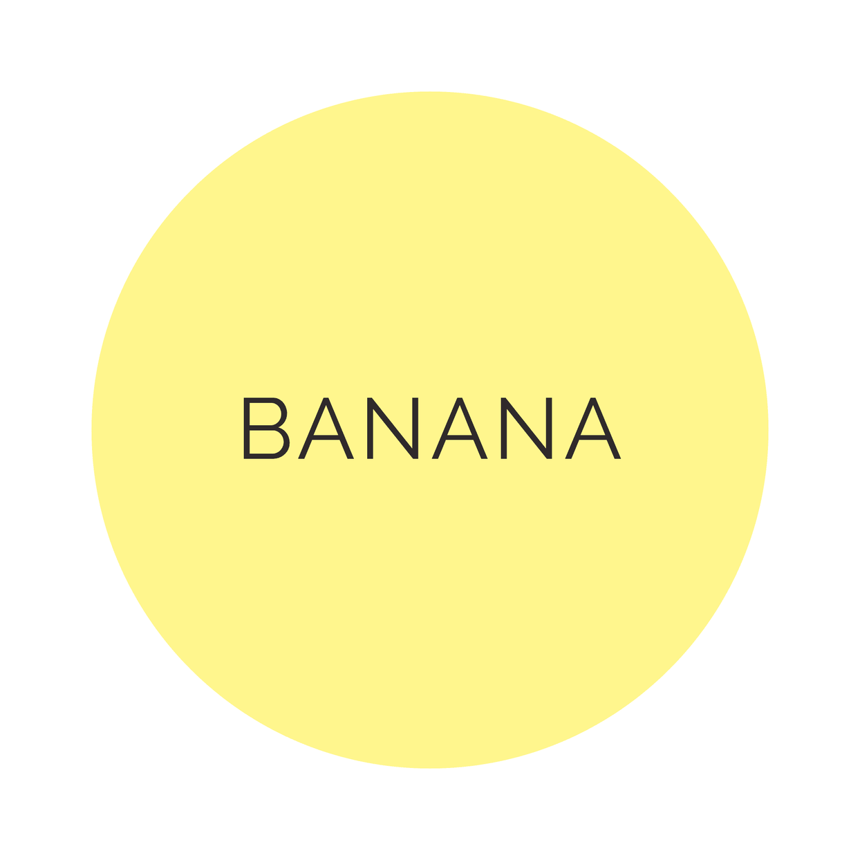 Shades Banana Dessert Plates