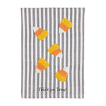 Beaded Icon Halloween Towel - Candy Corn, Shopsweetluluss