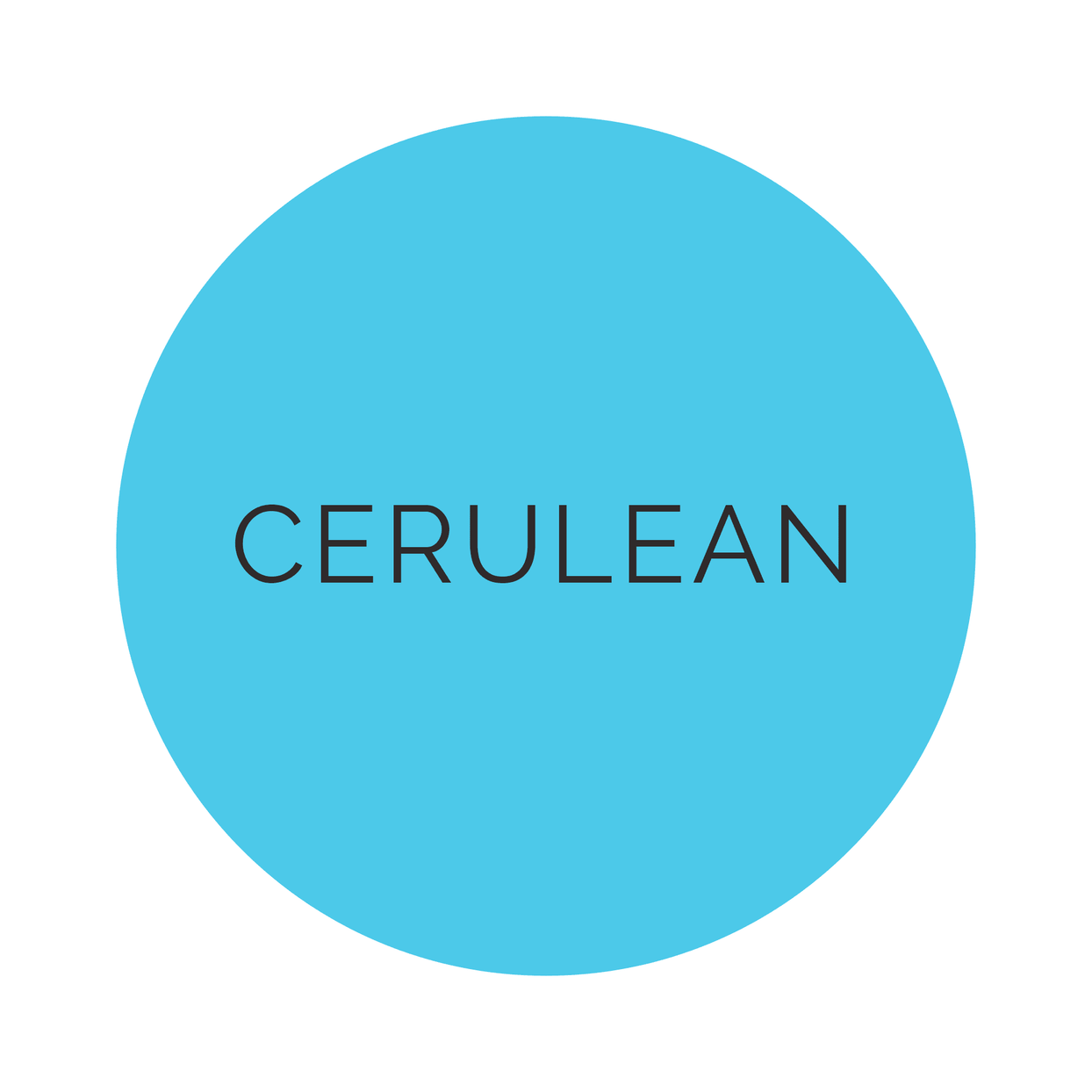 Shades Cerulean Dessert Plates