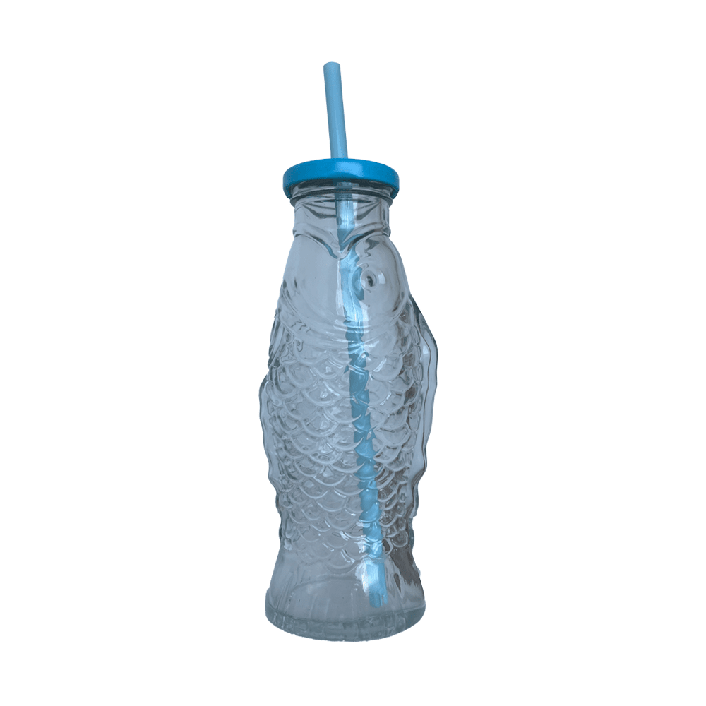 Clear Glass Fish Sipper, Shopsweetluluss