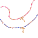Coquette Bead Pearl Necklace - 2 Color Options