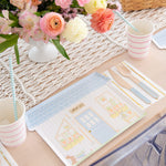 Bunnies In The Garden Large "Garden Shed" Plates
