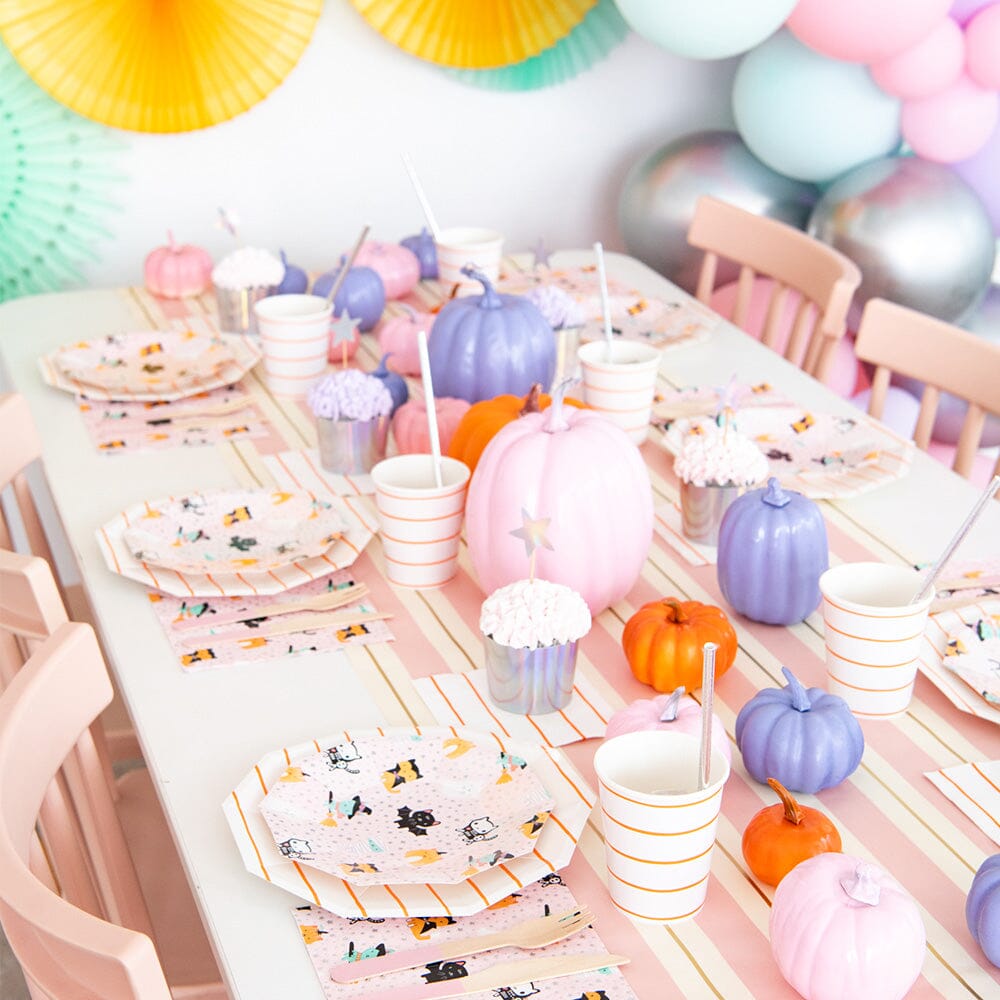 Clementine Frenchie Striped Large Plates