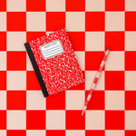 Candy Apple Mini Composition Notebook