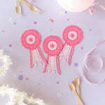 Pink Rodeo Ribbon Guest Napkins