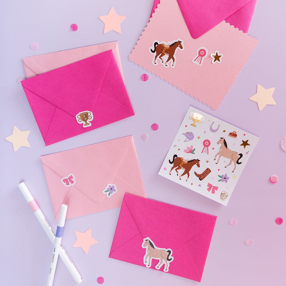 Pastel Cowgirl Sticker Set