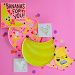 Bananas For You Large Plates, Shopsweetluluss