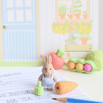 Bunnies In The Garden Eraser Set, Daydream Society