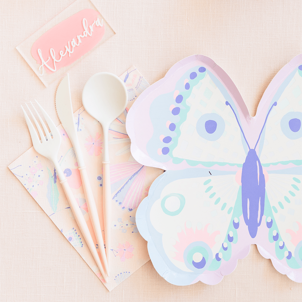 Fairy Garden Butterfly Large Napkins