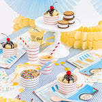 Candy Apple Frenchie Striped Treat Cups