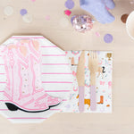 Pink Cowgirl Boots Napkins