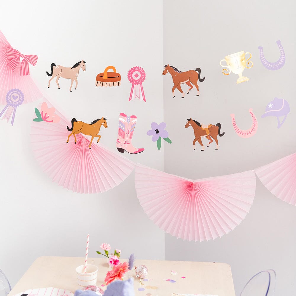 Pastel Rodeo Party Garland