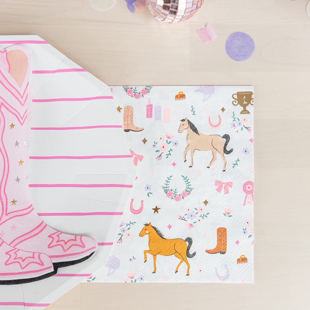 Pastel Rodeo Large Napkins