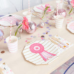 Pink Rodeo Ribbon Guest Napkins