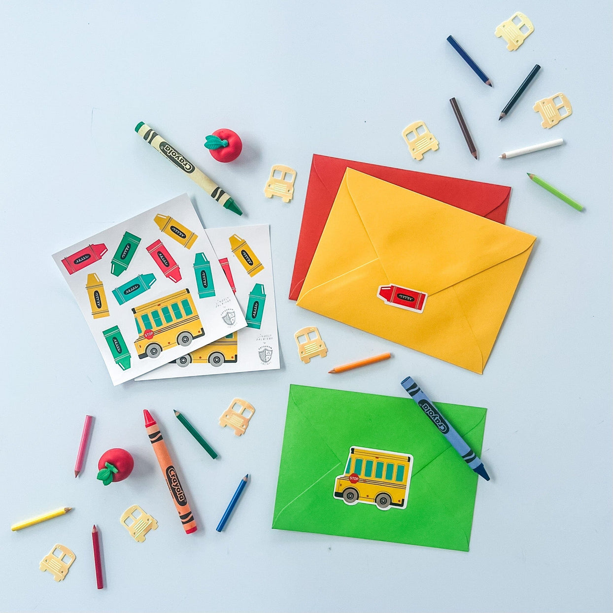 school days sticker set by daydream society
