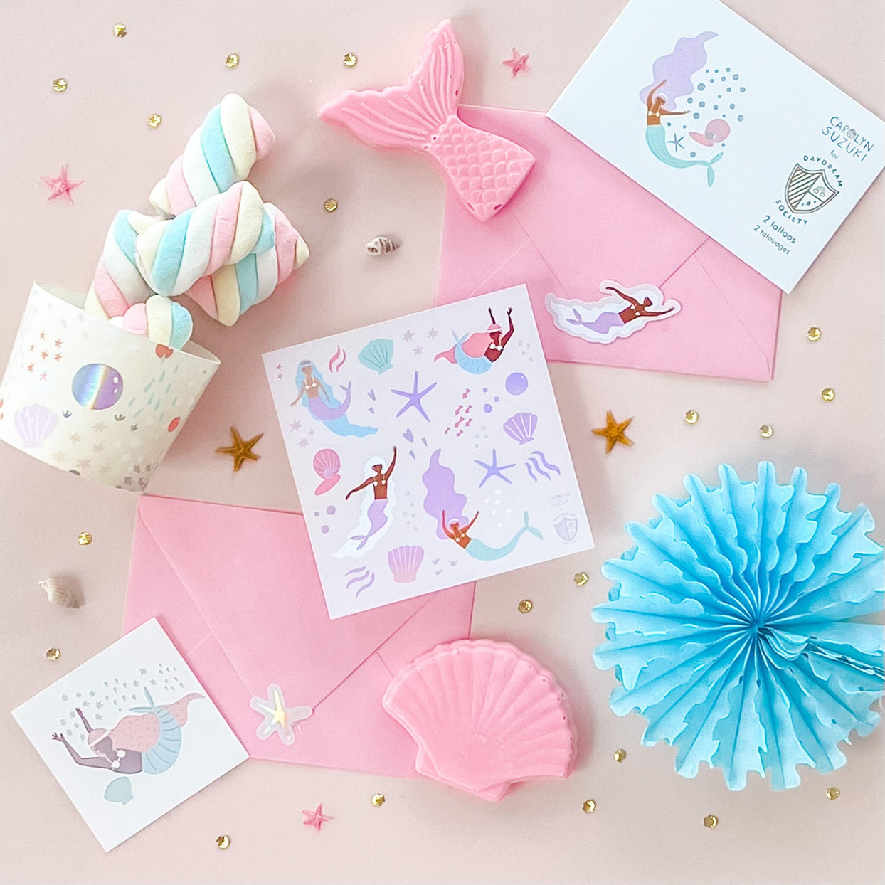 under the sea sticker set by daydream society